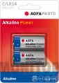Bateria C LR14 1.5V AGFA Alkaline Power 1 szt.