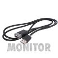 Przewód / Kabel Hi-Speed USB 2.0 wtyk A /gniazdo A PROLINK Black PB467-0150 1.5m