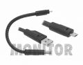 Przyłącze / Kabel USB – micro USB 20cm „sztywny”