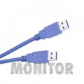 Przewód / Kabel / Przedłużacz USB 3.0 AM/AM (wtyk/wtyk) 3m