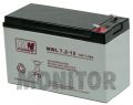 Akumulator MWL 12V 7,2Ah 4,8mm MWL 7,2-12 / MWL 7,2-12L